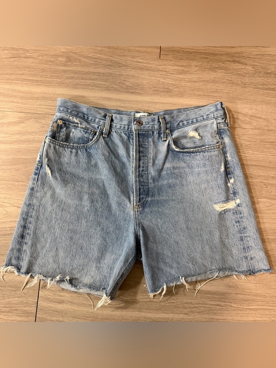 Agolde Pants - AGOLDIE, 90's Mid Rise Loose Fit Distressed Denim Shorts | Women's 30